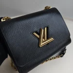 Louis Vuitton, Twist, MM, Black, Very Very  Good - Image 14