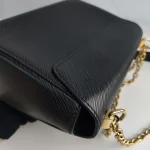 Louis Vuitton, Twist, MM, Black, Very Very  Good - Image 26