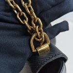 Louis Vuitton, Twist, MM, Black, Very Very  Good - Image 28
