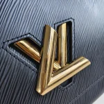 Louis Vuitton, Twist, MM, Black, Very Very  Good - Image 33