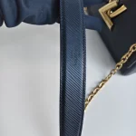 Louis Vuitton, Twist, MM, Black, Very Very  Good - Image 45