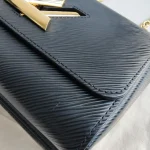 Louis Vuitton, Twist, MM, Black, Very Very  Good - Image 50