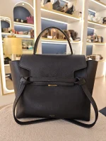 Celine, Belt Bag, Micro, Black, Very Good - Image 4