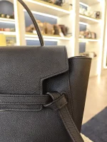 Celine, Belt Bag, Micro, Black, Very Good - Image 5