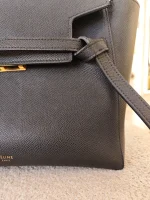Celine, Belt Bag, Micro, Black, Very Good - Image 7