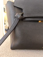 Celine, Belt Bag, Micro, Black, Very Good - Image 9