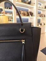 Celine, Belt Bag, Micro, Black, Very Good - Image 12