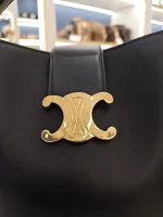 Celine, Celine Medium Bucket Louise, Medium, Black, Like New - Image 8