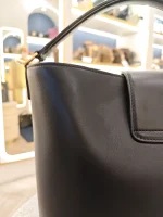 Celine, Celine Medium Bucket Louise, Medium, Black, Like New - Image 15