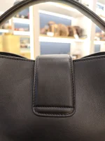 Celine, Celine Medium Bucket Louise, Medium, Black, Like New - Image 16
