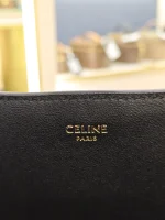 Celine, Celine Medium Bucket Louise, Medium, Black, Like New - Image 25