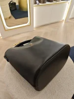 Celine, Celine Medium Bucket Louise, Medium, Black, Like New - Image 33