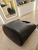Celine, Celine Medium Bucket Louise, Medium, Black, Like New - Image 35