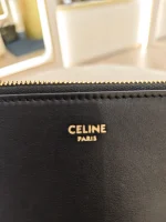 Celine, Celine Medium Bucket Louise, Medium, Black, Like New - Image 53