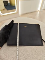 Celine, Celine Medium Bucket Louise, Medium, Black, Like New - Image 56