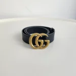 Gucci, Belt, 75/30, Black, Very Very  Good - Image 2
