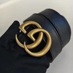 Gucci, Belt, 75/30, Black, Very Very  Good - Image 5