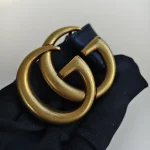 Gucci, Belt, 75/30, Black, Very Very  Good - Image 9