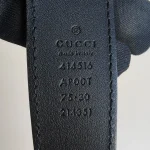 Gucci, Belt, 75/30, Black, Very Very  Good - Image 14