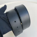 Gucci, Marmont Thin Leather Belt , 75/30, Black, Very Very  Good - Image 6