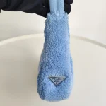 Prada, Re-Edition 2000 Terry Mini Bag, Mini, Blue, Very Good - Image 12