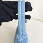 Prada, Re-Edition 2000 Terry Mini Bag, Mini, Blue, Very Good - Image 14