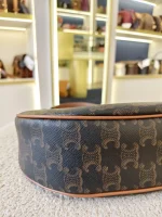 Celine, [Celine] Ava Triomphe, Medium, Brown, Very Very  Good - Image 20
