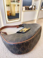Celine, [Celine] Ava Triomphe, Medium, Brown, Very Very  Good - Image 22