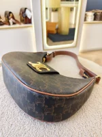 Celine, [Celine] Ava Triomphe, Medium, Brown, Very Very  Good - Image 24