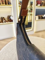 Celine, [Celine] Ava Triomphe, Medium, Brown, Very Very  Good - Image 26