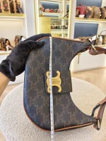 Celine, [Celine] Ava Triomphe, Medium, Brown, Very Very  Good - Image 30