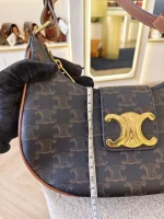 Celine, [Celine] Ava Triomphe, Medium, Brown, Very Very  Good - Image 31