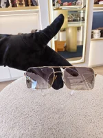 Prada, PR A52S, 56, Gray, Very Very  Good - Image 12