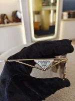 Prada, PR A52S, 56, Gray, Very Very  Good - Image 14