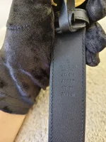 Gucci, Marmont Leather Belt, 90/36, Black, Very Very  Good - Image 19
