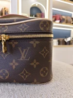 Louis Vuitton, Nice Mini, Mini, Brown, Used Once - Image 6