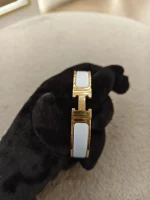 Hermes, Clic H, PM, White, Very Very  Good - Image 9