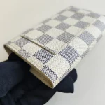 Louis Vuitton, Ceinture Pochette Solo, 80/32, White, Like New - Image 34