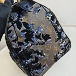 Louis Vuitton, Limited Edition Monogram Fleur de Jais Speedy 30, 30, Brown, Like New - Image 13