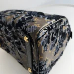 Louis Vuitton, Limited Edition Monogram Fleur de Jais Speedy 30, 30, Brown, Like New - Image 26