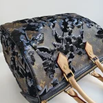 Louis Vuitton, Limited Edition Monogram Fleur de Jais Speedy 30, 30, Brown, Like New - Image 28