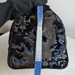 Louis Vuitton, Limited Edition Monogram Fleur de Jais Speedy 30, 30, Brown, Like New - Image 43