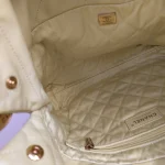 Chanel, 22 Tote bag, Small, Yellow, Very Very  Good - Image 37