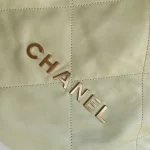 Chanel, 22 Tote bag, Small, Yellow, Very Very  Good - Image 47