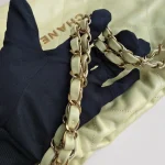 Chanel, 22 Tote bag, Small, Yellow, Very Very  Good - Image 54