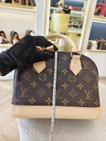 Louis Vuitton, Alma BB , BB, Brown, Like New - Image 41