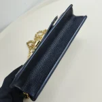 Louis Vuitton, Vavin Chain Wallet, , Black, Like New - Image 8