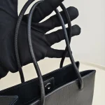 Balenciaga, Shopping XXS Tote Bag, XXS, Black, Like New - Image 17