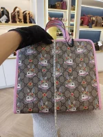 Gucci, Children's Yuko Higuchi Tote Bag, , Beige, Like New - Image 39