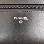 Chanel, Camellia WOC,  7.5", Black, Very Very  Good - Image 23
